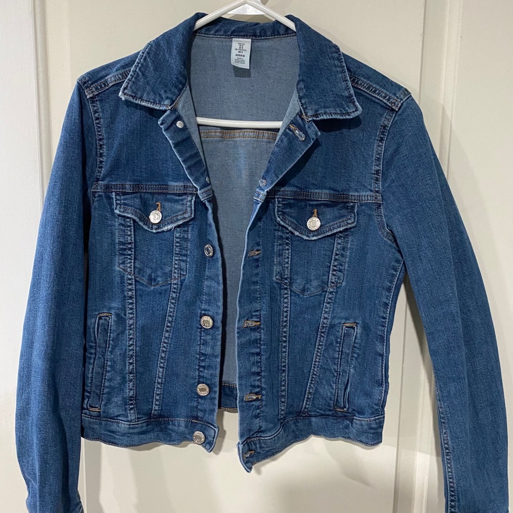 Crop Top Jean Jacket